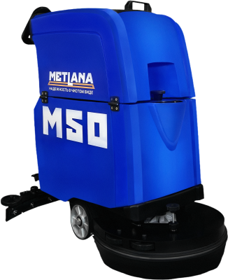 Аккумуляторная поломоечная машина МЕТЛАНА М50B стандарт (510 мм, 2000 м2/ч, 50/50 л, 73 кг). Изображение №6