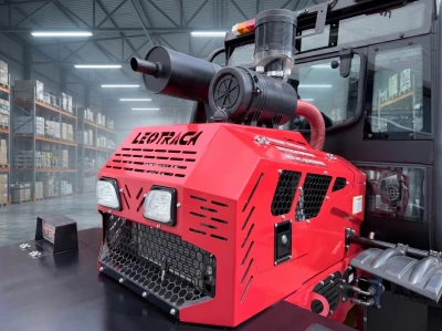Полноприводный вилочный погрузчик LEOTRACK 35C (3,5 т, высота подъема 4,8 м, цельная рама). Изображение №23