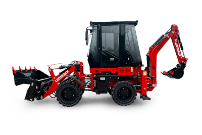 Экскаватор-погрузчик LEOTRACK BL35 (шарнирно-сочлененная рама, полный привод 4WD, 1600 кг). Изображение №15