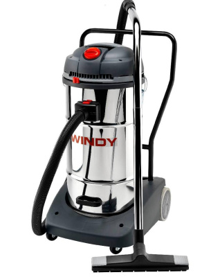 Пылеводосос LAVOR Professional Windy 365 IR (3 мотора, 3600 Вт, бак 65 л, нержавеющая сталь). Изображение №1