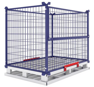 Сетчатое ограждение с откидным люком ОПС-1. Изображение №4