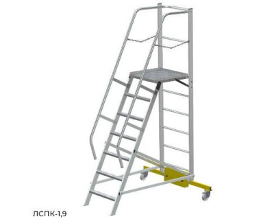 Передвижная лестница с платформой MEGAL - ЛСПК-1,9 (0,82). Изображение №1