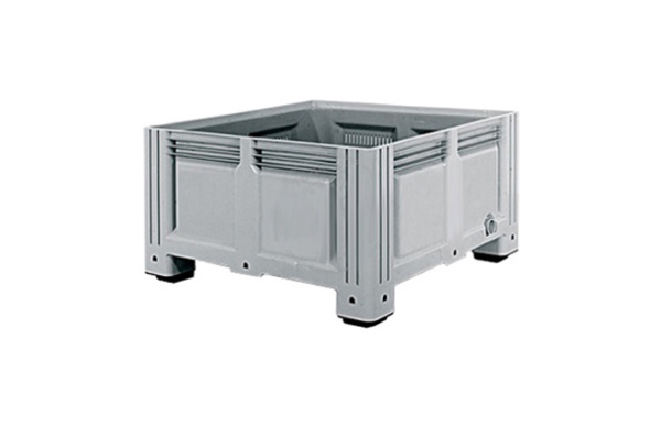 Фото контейнер ibox 11.604sf.70.с10 1130x1130x580 мм, сплошной серый на сайте www.kiit.ru в интернет-каталоге КИИТ ☎ +7(800) 707-07-45