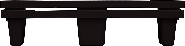 Фото пластиковый поддон на 9 ножках tr 1208 l 1200х800х160 мм перфорированный, черный на сайте www.kiit.ru в интернет-каталоге КИИТ ☎ +7(800) 707-07-45 Изображение №4