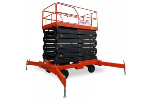 Фото ножничный подъемник qx-040-160 dc/ac oxlift 400 кг 16 м на сайте www.kiit.ru в интернет-каталоге КИИТ ☎ +7(800) 707-07-45