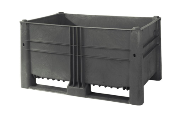 Фото контейнер boxpallet 10-080-оа-тн (740) 1200х800х740 мм серый сплошной на сайте www.kiit.ru в интернет-каталоге КИИТ ☎ +7(800) 707-07-45