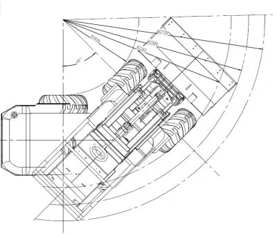 Мини-погрузчик шарнирно-сочлененный TAIAN DY840. Изображение №17