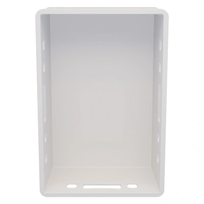 Пластиковый ящик для мяса Iplast E2 12.422 600х400х200 белый. Изображение №5