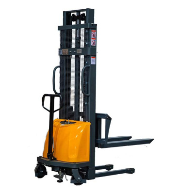 Штабелер гидравлический с электроподъемом XILIN 1.5 т 3.0 м CDD15B-E с раздвижными вилами. Изображение №5