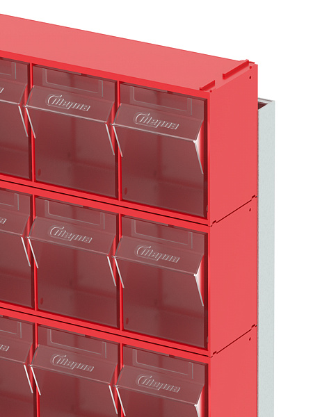 Фото стойка с ячейками 45 шт. стелла-техник 403-00-00-09 (605х330х1500) на сайте www.kiit.ru в интернет-каталоге КИИТ ☎ +7(800) 707-07-45 Изображение №4