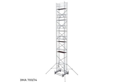 Алюминиевая вышка Megal ВМА 700/14. Изображение №1