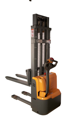 Штабелер самоходный 1,5 т 3,0 м XILIN CDD15R-EN 24/105 В/Ач с раздвижными вилами. Изображение №1
