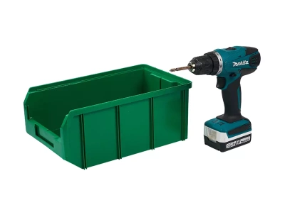 Пластиковый ящик Стелла-техник V-3-зеленый. Изображение №2