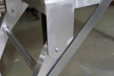 Раскладные алюминиевые подмости Megal ПРА – 0,9 (1,2х0,5). Изображение №9