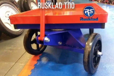 Тележка платформенная с поворотной осью RUSKLAD ТПО 7 800х1400 (600 кг, складная ручка, максимальная платформа). Изображение №7