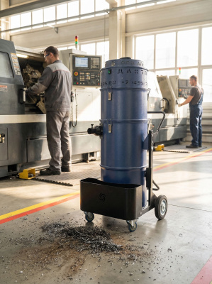 Мощный промышленный пылесос 3,6 кВт, 40 л, поток 552 м³/ч Дастпром ПП-220/40.4-3,6 . Изображение №6