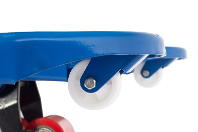 Гидравлическая тележка 2500 кг 1150 мм полиуретановые колеса TOR RHP. Изображение №5