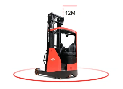 Ричтрак EP CQD20RVF2 (2000 кг, высота подъема 12 м, свинцово-кислотный АКБ 48/750, сидячее место). Изображение №3