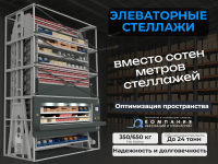Элеваторные стеллажи — это автоматизированные стеллажи карусельного типа, предназначенные для эффективного хранения, учёта и выдачи мелких товаров, комплектующих и деталей - КИИТ