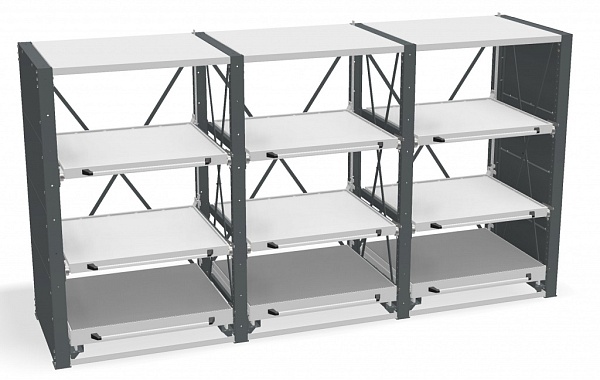 Фото дополнительная секция к стеллажу диком вт-01 на сайте www.kiit.ru в интернет-каталоге КИИТ ☎ +7(800) 707-07-45 Изображение №9