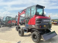 Фото колёсный экскаватор quadtrac e60w (5,5 т, двигатель yanmar 4tnv98, 46,3 квт, производительность 163 л/мин) на сайте www.kiit.ru в интернет-каталоге КИИТ ☎ +7(800) 707-07-45 Изображение №11