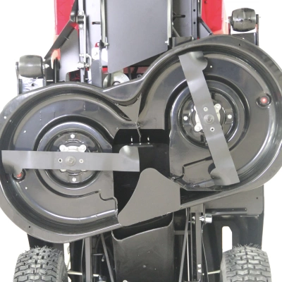 Садовый трактор (газонокосилка с сиденьем) EVOline TRG 84 CM (двигатель Zongshen 15 л.с., ширина кошения 84 см, травосборник 220 л). Изображение №6