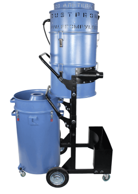 Промышленный пылесос Дастпром ПП-220/75.3-3 (75 л, 3 кВт, 220 В, циклонный, HEPA). Изображение №8