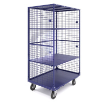 Фото мобильный сетчатый шкаф шсм 795х1185х1827 на сайте www.kiit.ru в интернет-каталоге КИИТ ☎ +7(800) 707-07-45 Изображение №7