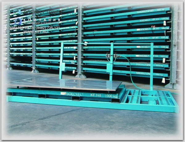 Фото платформа для транспортировки листов металла на сайте www.kiit.ru в интернет-каталоге КИИТ ☎ +7(800) 707-07-45
