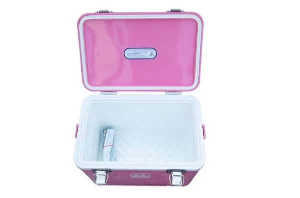 Фото контейнер 12 л techniice компакт розовый с белой крышкой на сайте www.kiit.ru в интернет-каталоге КИИТ ☎ +7(800) 707-07-45