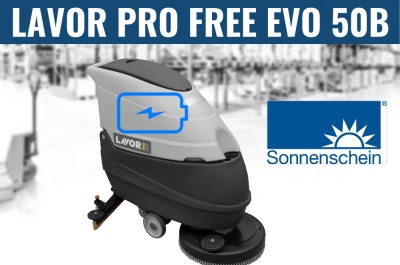 Поломоечная машина Lavor PRO FREE EVO 50B с АКБ GEL Sonnenschein 75 Ah. Изображение №1