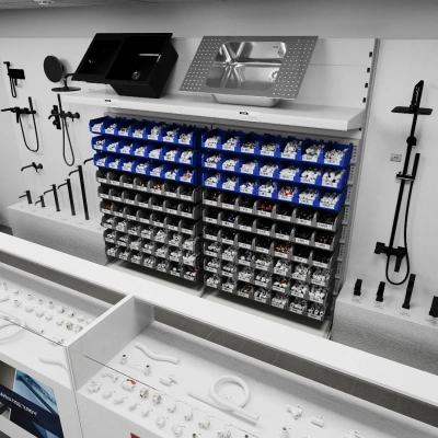 Стойка 735х1515 Стелла-техник А1-07-00-04 односторонняя. Изображение №6