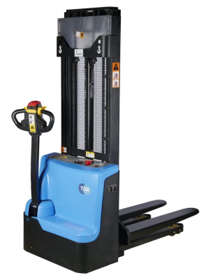 Самоходный штабелер TOR WS15H-2500SC 24/71 В/Ач 1,5 т 3 м. Изображение №1