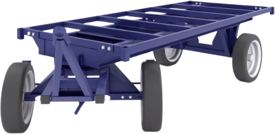 Большегрузная каркасная тележка RUSKLAD БТ 5 К 1250x3000 (5000 кг, 328 кг). Изображение №2