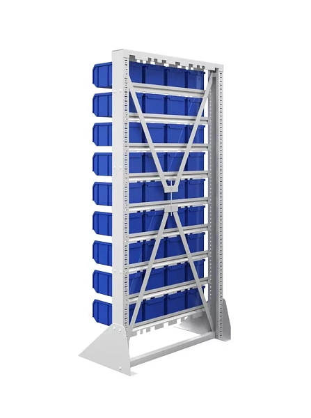 Фото стеллаж с ящиками 36 шт. стелла-техник а1-00-09-00  на сайте www.kiit.ru в интернет-каталоге КИИТ ☎ +7(800) 707-07-45 Изображение №8