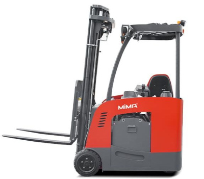 Стоячий электрический погрузчик MiMA MN18 | 1800 кг, высота подъема 3300 мм, АКБ 48В. Изображение №5