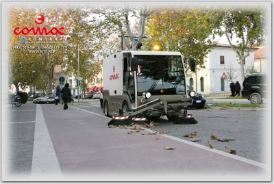 Коммунально уборочная машина COMAC CS 140. Изображение №9