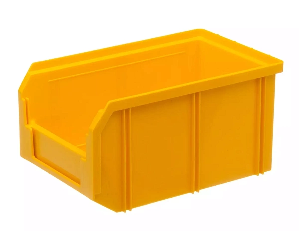 Фото складской ящик стелла-техник v-2-желтый на сайте www.kiit.ru в интернет-каталоге КИИТ ☎ +7(800) 707-07-45 Изображение №4