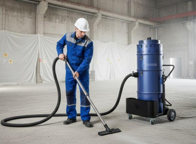 Мощный промышленный пылесос 3,6 кВт, 40 л, поток 552 м³/ч Дастпром ПП-220/40.4-3,6 . Изображение №1