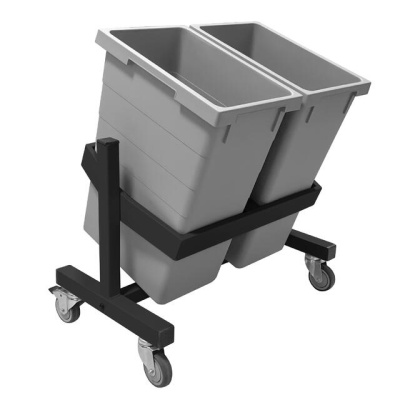 Тележка для 2-х контейнеров Gresson ПДК-2. Изображение №2