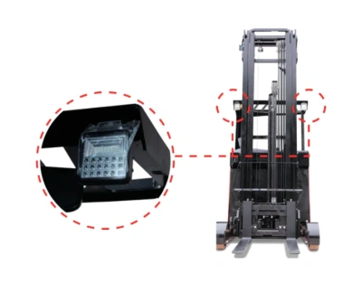 Ричтрак EP CQD20RVF2 (2000 кг, высота подъема 12 м, свинцово-кислотный АКБ 48/750, сидячее место). Изображение №8