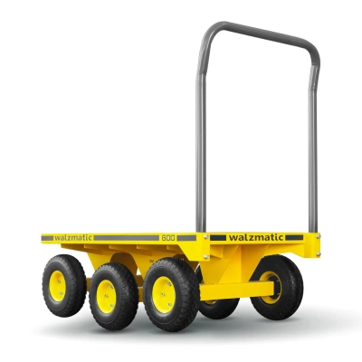 Ручная платформенная тележка Walzmatic 600: разворот на месте, нагрузка до 400 кг. Изображение №5