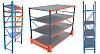 Стеллажи полочные складские