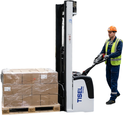 Электрический штабелер TISEL ESL12B DX290 (85Ah). Изображение №1