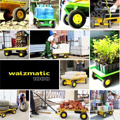 Тележка платформенная Walzmatic 1000. Изображение №3