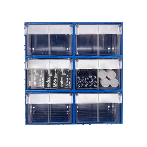 Фото короб стелла-техник с-2 (синий/прозрачный) на сайте www.kiit.ru в интернет-каталоге КИИТ ☎ +7(800) 707-07-45 Изображение №9