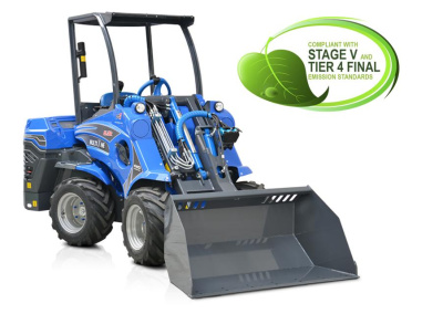 Мини-погрузчик MULTIONE 5.2K (820 кг, высота подъема 2,75 м, двигатель Kubota D902). Изображение №16