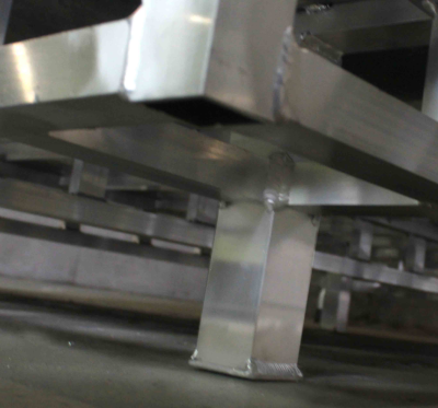 Люлька подвесная алюминиевая MEGAL ЛПА 4/1 (600 кг, 4 человека). Изображение №10