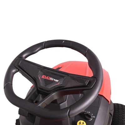 Газонокосилка с сиденьем (трактор) EVOline TRG 98 CH (96 см, 13 л.с., гидростатическая трансмиссия Loncin, травосборник 245 л). Изображение №15