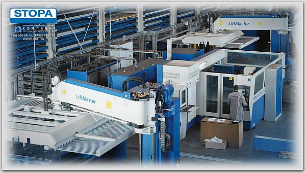 Фото автоматический склад для металлического листа - stopa tower flex на сайте www.kiit.ru в интернет-каталоге КИИТ ☎ +7(800) 707-07-45 Изображение №6